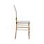 Ensemble de 2 chaises empilables en acrylique