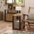 Waad Solid Wood Top End Table