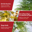 Arbre de Noël artificiel complet 6 pi avec lumières DEL et base en métal, 612 pointes pour un décor de Noël réaliste