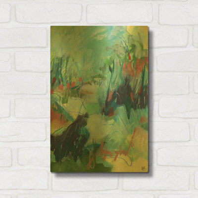 'Next Time' By Ann Thompson Nemcosky Gold Metal Wall Art, 12" x 16"