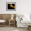 «Water Droplets on Sunflower», reproduction encadrée sous verre, conception de Brian Carson-1850706972-1850706962