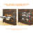  Dog Crate Furniture-Style Cages for Dogs Indoor with 2 Stainless Steel Bowls-461683928