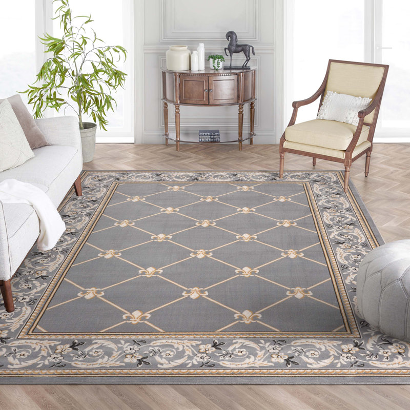 Oriental Synthetic Area Rug, Rectangle 200 x 280cm