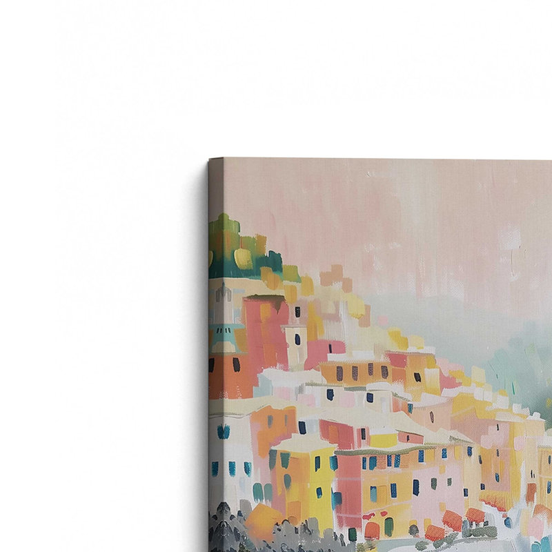 Harbour Cliffside Glow II, Stretched Canvas, Wrapped Canvas, 18" H x 12" W
