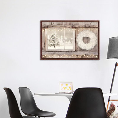 Winter White View by Lori Deiter - Print on Canvas