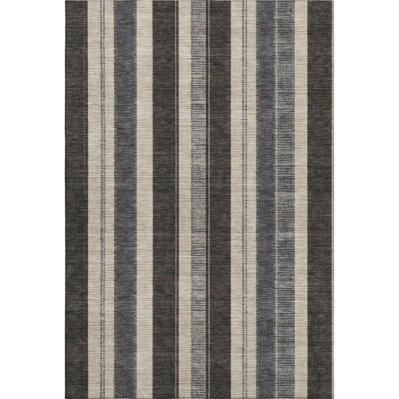 Tapis lavable à la machine de qualité supérieure Mayfield AMF1954, Rectangle 5 pi x 7 pi 6 po