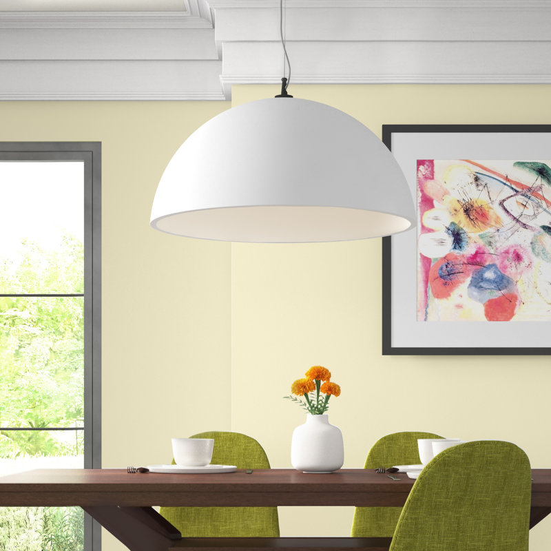 Luminaire pour dôme 3 lumières unique Oklee, blanc
