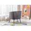 Upholstered Barrel Chair-1882105840