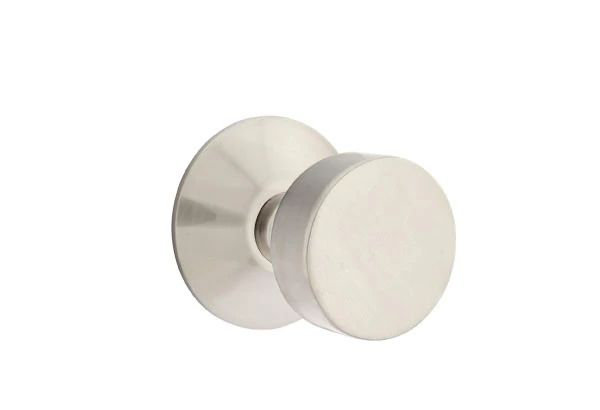 Emtek Privacy Interior Mortise Set w/ Modern Rosette & Round Knob (LH)