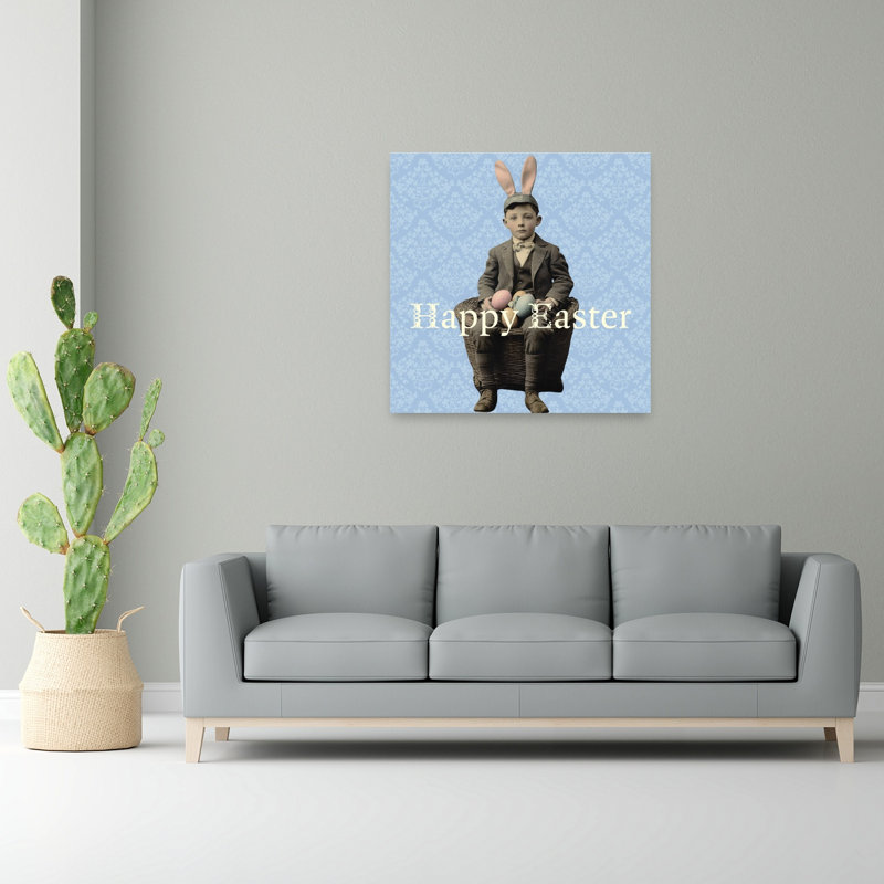 Reproduction d'art mural rétro rétro vintage fantaisiste, 48" H x 48" W