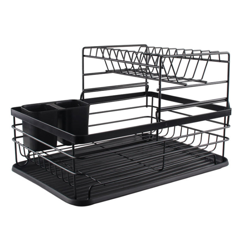 Bramblett Rinse Basket, Black