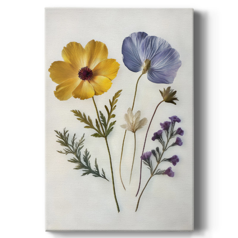 Floral CCIV Gallery Wrapped Canvas - Ready To Hang, 60" H x 40" W