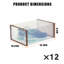 12 Pair Shoe Storage Box