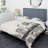 Glam Dancing shape III - Modern & Contemporary Duvet Cover Set - Microfiber Polyester-38757691