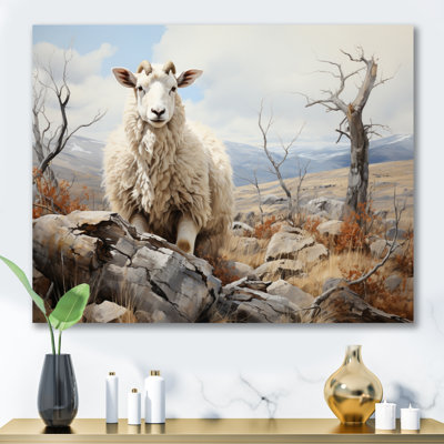 " Sheep Serenade Of Silence I "