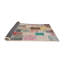 Tapis gris/rose/beige contemporain-1555048576