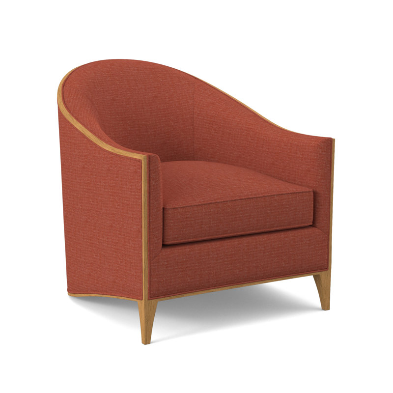 Chaise Atelier, Ambre, Mélange de polyester rouge à lèvres Margaret