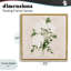 Cadre flottant blanc sur fond brun clair, design par Lucille Price-2067282931-2067282929