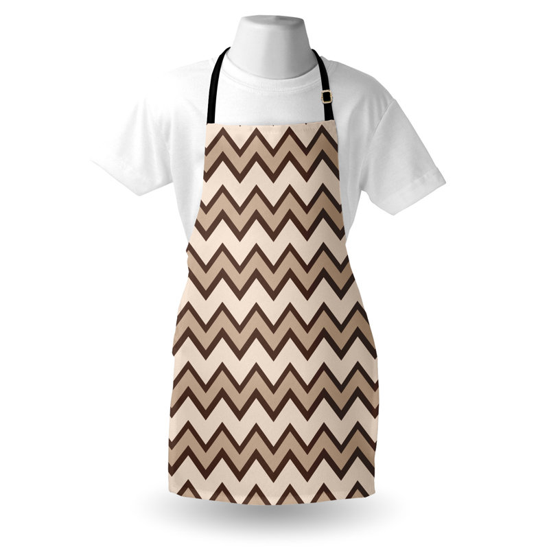 Chevron / Zig Zag Bib Apron