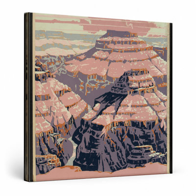 Grand Canyon National Park (c. 1938) — Square Canvas Wall Art
