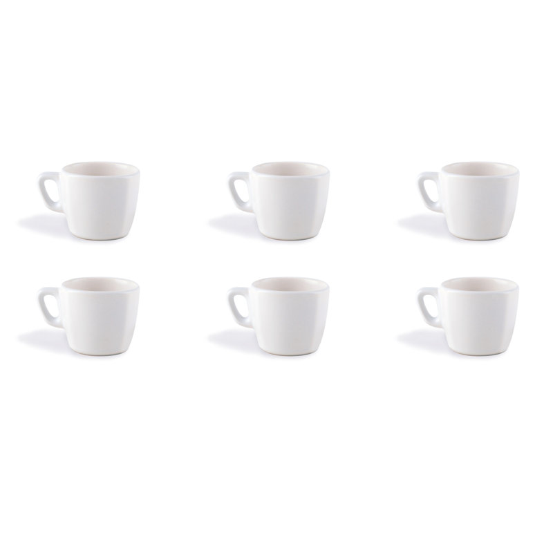Eclipse Stoneware Teacup, White