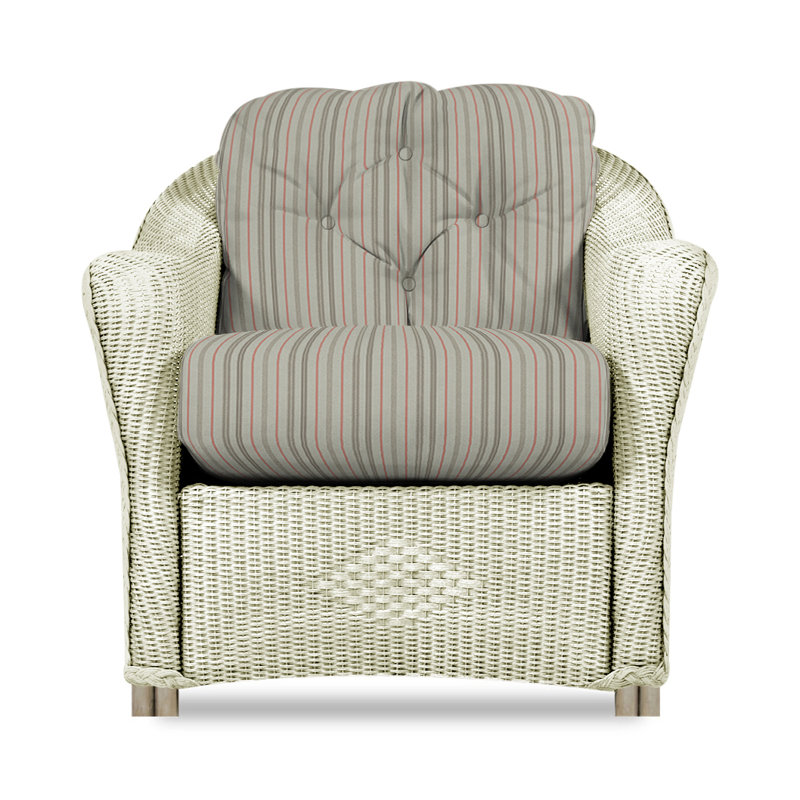 Reflections Outdoor Lounge Chair, Aman Capri, Ivory