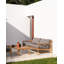Jack Outdoor Teak Coffee Table-64405978