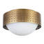 Astoria 10-in Black Flush Mount-1484553678