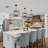 4-Light Adjustable Farmhouse Lantern Chandelier