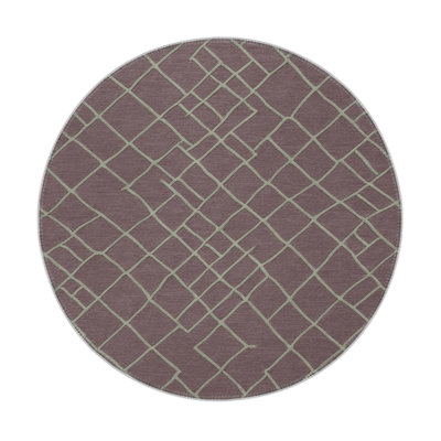 Trellis Black Indoor and Outdoor Area Rug