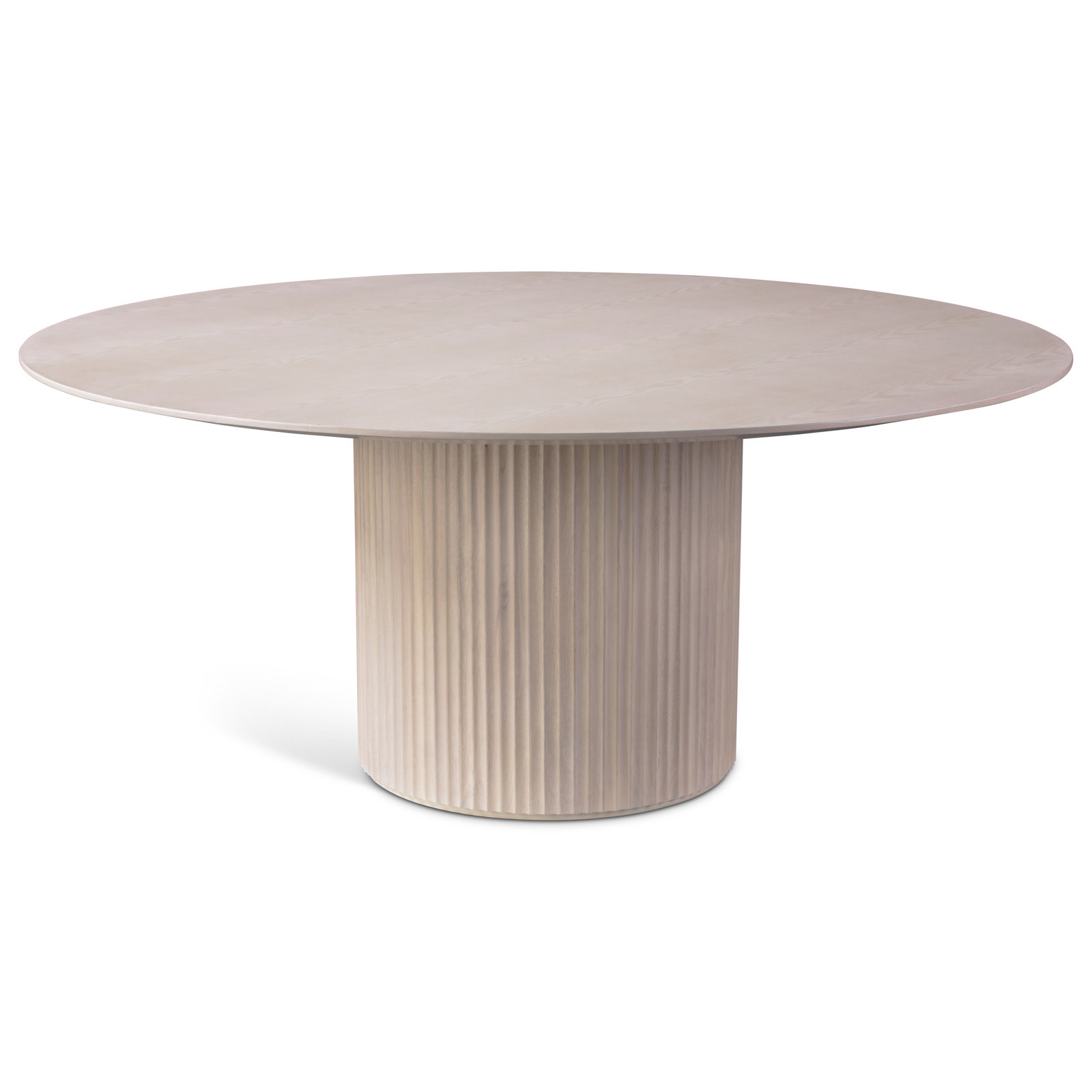 Anela 71'' Round Dining Table, Nevoa