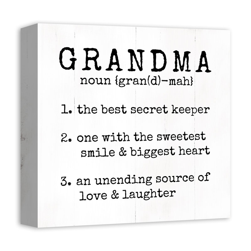 " Grandma Definition "
