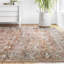 Tapis oriental épice / orange / bleu marine Portman-292914068