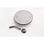 Pomme de douche Modern Luxury - haute, pluie, laiton, assemblage en 1 minute, caractéristique bronze industriel, ajustement, sans outil,