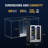 Newair 24" Premium Built-in Dual Zone 18 Bottle and 58 Can French Door Wine and Beverage Fridge