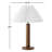 Chelsey Chlo 20" Resin Table Lamp