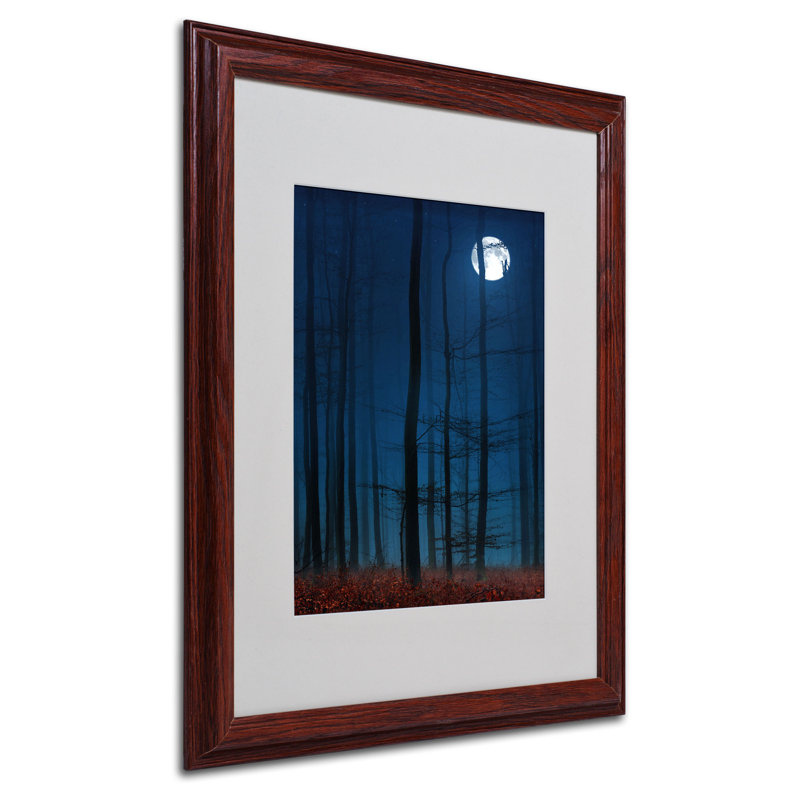 « blue note » par philippe sainte-laudy,, reproduction de photo encadrée, H 20 po x l 16 po, Noir