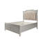 Charmant lit de rangement contemporain avec tête de lit élégante pour nuits de rêve