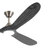 Smart Ceiling Fan With Light, Solid Wood Gray Blades, Dc Reversible Motor, App Control, 3 Color Temperatures, 3 Downrods (5’’/10’’/24’’) For Living Room Bedroom Patio-1509536089