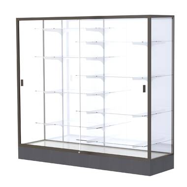 Series 93 72'' H Display Cases