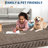 Modern Border Machine Washable Area Rug for Living Room Bedroom Stain Resistant Throw Carpet for Home Decor Office-1580833691