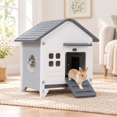 Weather Resistant Rabbit Small Animal Modular Habitat