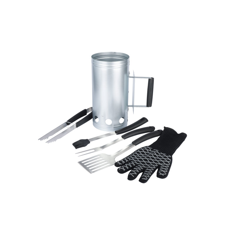 Ensemble d'outils de barbecue en acier inoxydable Pitmaster King