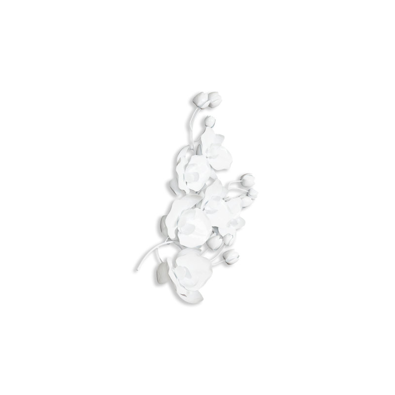 Orchid Wall Décor, White