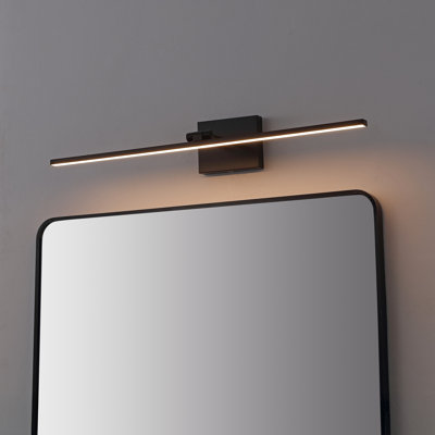Lampe de table à DEL 28 po à DEL à intensité variable, intégrée et à intensité variable Santino