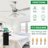 Mcmann 52'' Ceiling Fan with Light Kit