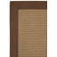 Tapis saturna en cuir sisal Casa Border-106472769