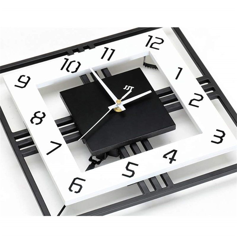 Evanna Glass Wall Clock