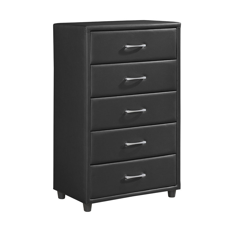 Commode 1 pièce en similicuir
