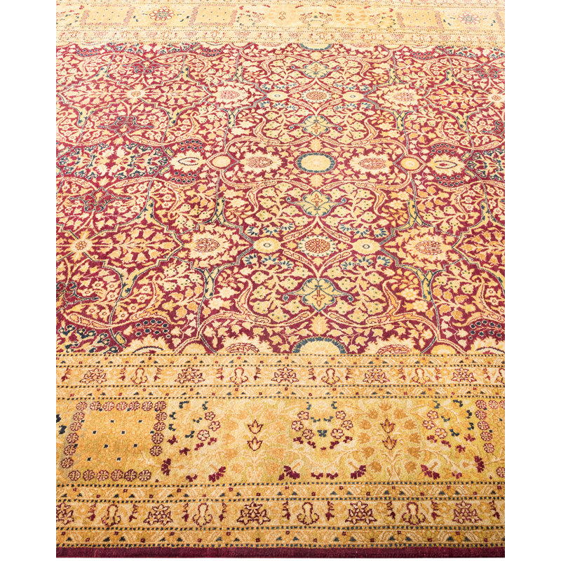 Classic One-of-a-Kind 6' 2" X 12' 2" Hand Knotted Area Rug